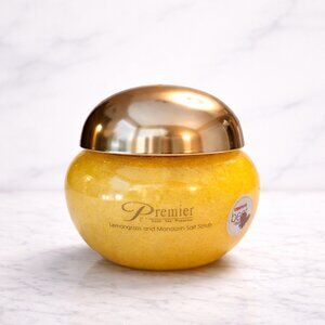 Premier Dead Sea Lemongrass Mandarin Salt Scrub – New – Expires 4/2026